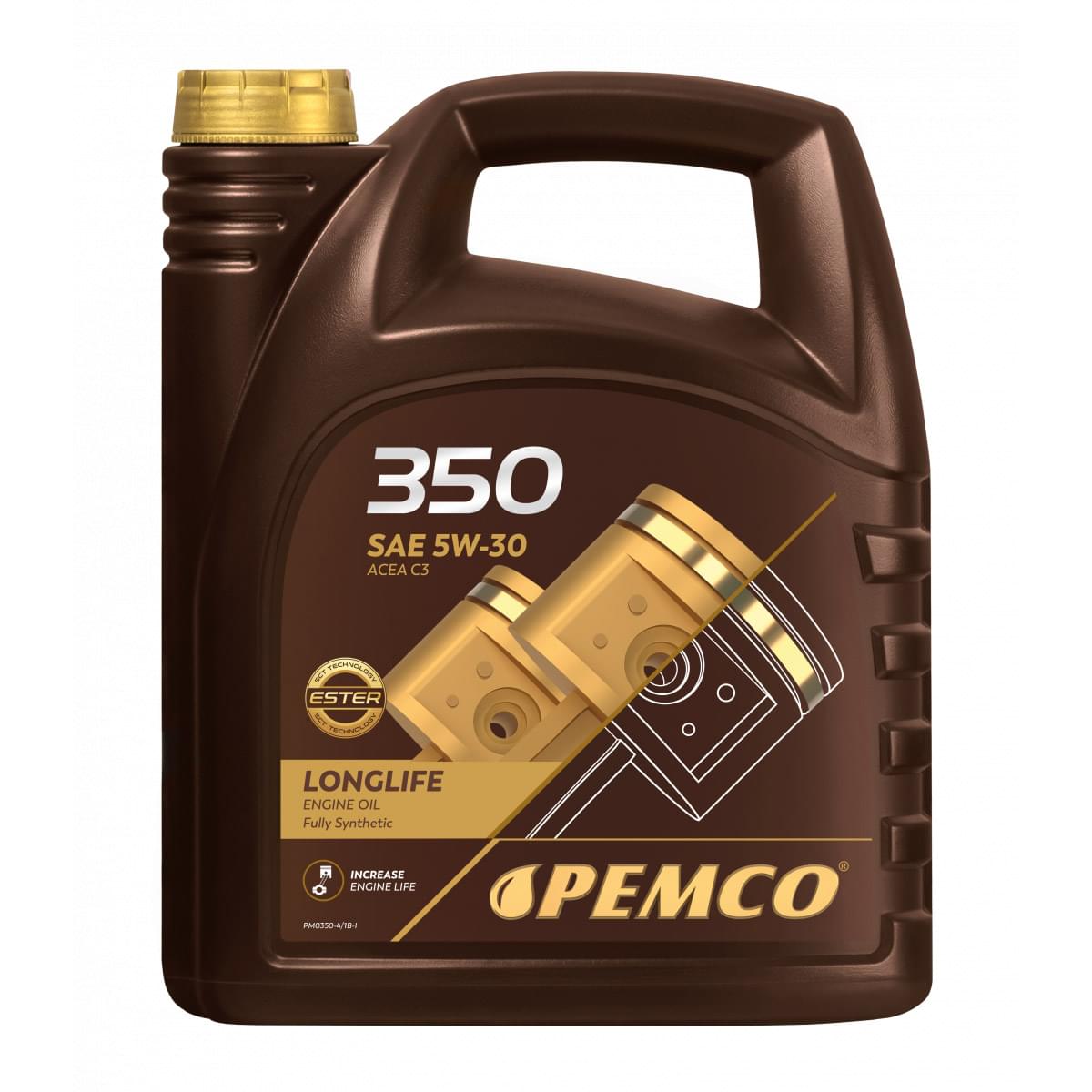 Λάδι Κινητήρα Pemco Idrive 350 5w-30 4lt - Amortiseronline Λάδι Κινητήρα pemco idrive 350 5w-30 4lt -