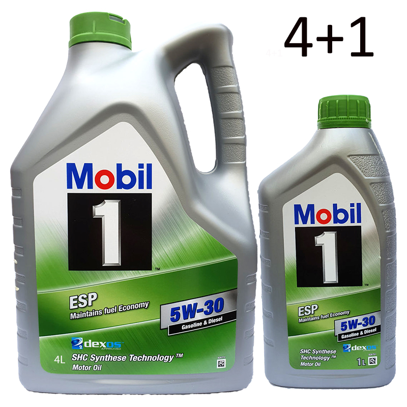 Σετ Λάδια Mobil 1 Esp 5w-30 5lt (4lt+1lt) - Amortiseronline Σετ Λάδια mobil 1 esp 5w-30 5lt (4lt+1lt) -