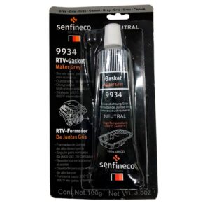 Το Senfineco RTV-Gasket Maker Gray είναι ένα εξειδικευμένο σφραγιστικό προϊόν σχεδιασμένο για τη δημιουργία αξιόπιστων σφραγίδων σε μηχανικά μέρη. Η φόρμουλά του με βάση τη σιλικόνη προσφέρει εξαιρετική αντοχή σε θερμοκρασίες και πίεση, καθιστώντας το ιδανικό για εφαρμογές σε κινητήρες, κιβώτια ταχυτήτων, και άλλες μηχανικές διεπαφές. Το σφραγιστικό αυτό είναι συμβατό με όλα τα λάδια και καύσιμα και μπορεί να χρησιμοποιηθεί σε διάφορες μεταλλικές και πλαστικές επιφάνειες. Το RTV-Gasket Maker Gray στεγνώνει γρήγορα και δημιουργεί μια μόνιμη, ανθεκτική σφράγιση που εμποδίζει τις διαρροές και προστατεύει τα εξαρτήματα από τη διάβρωση. Είναι ιδανικό για επαγγελματική και DIY χρήση, προσφέροντας αξιόπιστη λύση για τη συντήρηση και επισκευή μηχανών.