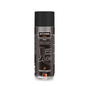 Το Senfineco AC System Cleaner είναι ένα ειδικό καθαριστικό σχεδιασμένο για την απομάκρυνση ρύπων και ακαθαρσιών από το σύστημα κλιματισμού των οχημάτων. Το προϊόν βοηθά στην αποκατάσταση της αποτελεσματικότητας του κλιματιστικού, εξασφαλίζοντας ότι ο αέρας που κυκλοφορεί είναι καθαρός και φρέσκος. Η φόρμουλα του AC System Cleaner διαλύει βρωμιές, μούχλα και άλλες ακαθαρσίες που μπορεί να έχουν συσσωρευτεί στα φίλτρα και στους αεραγωγούς, βελτιώνοντας τη ροή του αέρα και την απόδοση του συστήματος. Είναι ιδανικό για τακτική συντήρηση του κλιματιστικού, συμβάλλοντας στη διατήρηση της ποιότητας του αέρα στο εσωτερικό του οχήματος και στην παράταση της διάρκειας ζωής του συστήματος.