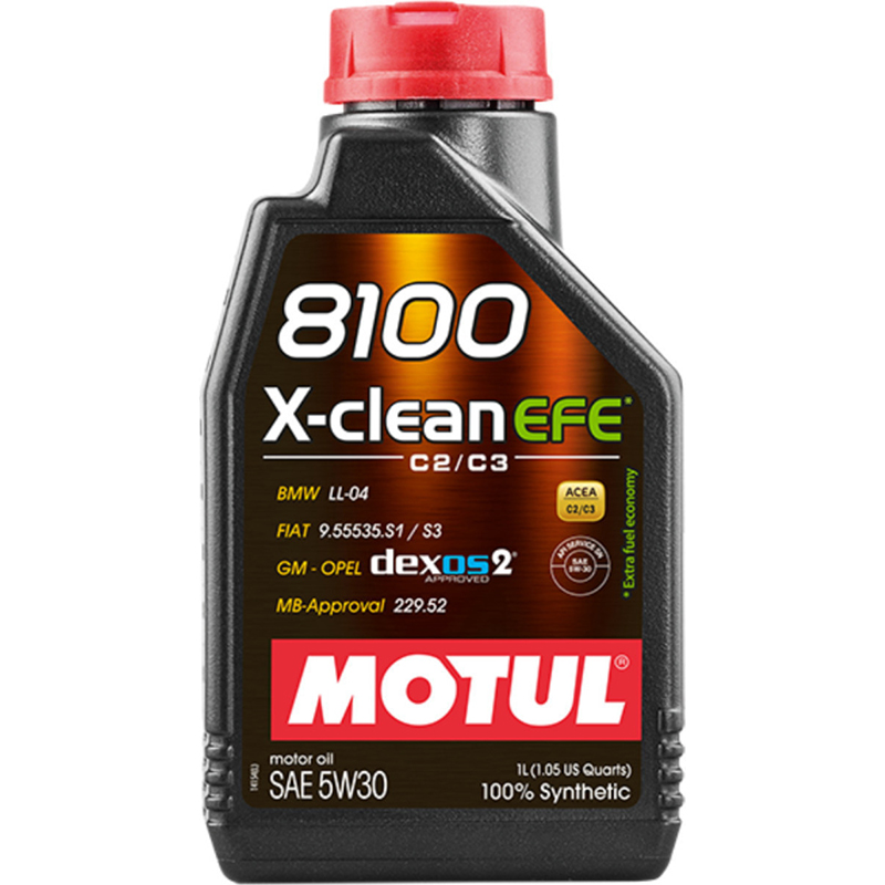 Λάδι Motul 8100 X-clean Efe 5w-30 C2/c3 1lt - Amortiseronline Λάδι motul 8100 x-clean efe 5w-30 c2/c3 1lt -