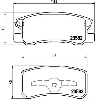 Σετ τακάκια, Δισκόφρενα Brembo P 54 031 για Citroen, Fiat, Hyundai, Jeep, Lancia, Peugeot, Dodge, Mitsubishi - Amortiseronline - Amortiseronline Σετ τακάκια, Δισκόφρενα brembo p 54 031 για citroen, fiat, hyundai, jeep, lancia, peugeot, dodge, mitsubishi - amortiseronline -