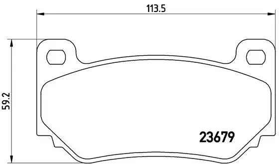Σετ τακάκια, Δισκόφρενα Brembo P 52 018 για Mg, Caterham - Amortiseronline - Amortiseronline Σετ τακάκια, Δισκόφρενα brembo p 52 018 για mg, caterham - amortiseronline -