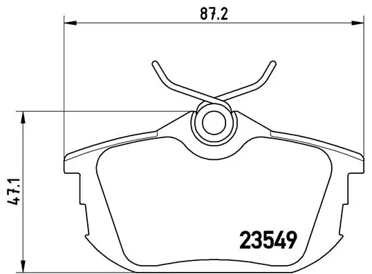 Σετ τακάκια, Δισκόφρενα Brembo P 54 023 για Volvo, Mitsubishi, Proton, Smart - Amortiseronline - Amortiseronline Σετ τακάκια, Δισκόφρενα brembo p 54 023 για volvo, mitsubishi, proton, smart - amortiseronline -
