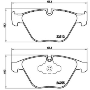 Σετ τακάκια, Δισκόφρενα Brembo P 06 055