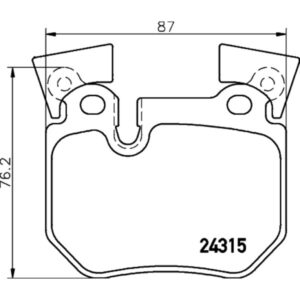 Σετ τακάκια, Δισκόφρενα Brembo P 06 059