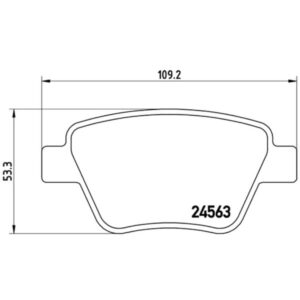 Σετ τακάκια, Δισκόφρενα Brembo P 85 114