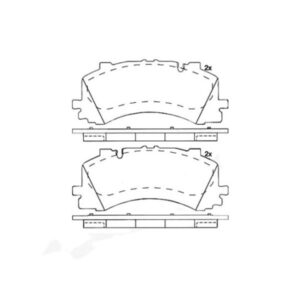 Σετ τακάκια, Δισκόφρενα Brembo P 85 170