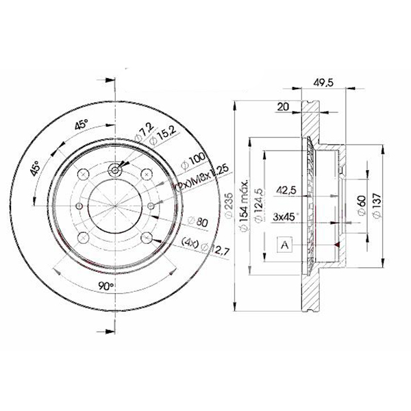 Δισκόπλακα Ztec+ Bd4117 για Suzuki Alto 1998-2000, Suzuki Baleno (eg) 1995 – 2002 - Amortiseronline - Amortiseronline Δισκόπλακα ztec+ bd4117 για suzuki alto 1998-2000, suzuki baleno (eg) 1995 – 2002 - amortiseronline -