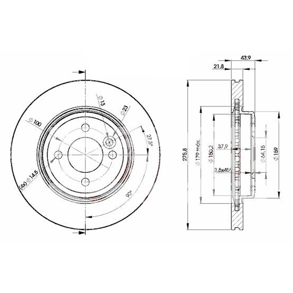 Δισκόπλακα Ztec+ Bd4197 για Mini Cooper All Model 06/01- F - Amortiseronline - Amortiseronline Δισκόπλακα ztec+ bd4197 για mini cooper all model 06/01- f - amortiseronline -