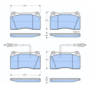 Δισκόφρενα ZTEC+ για Alfa Romeo,Mitsubishi,Opel,Saab,Subaru