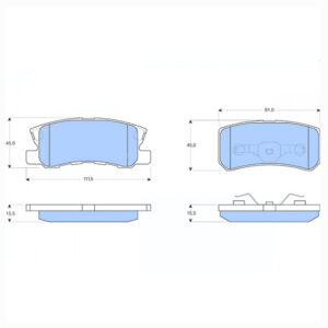 Δισκόφρενα ZTEC+ για Chrysler,Citroen,Dodge,Fiat,Jeep,Lancia,Mitsubishi,Peugeot