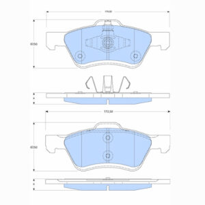 Δισκόφρενα ZTEC+ για Ford,Mazda