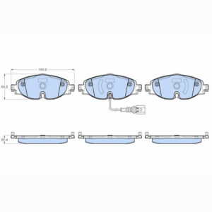 Δισκόφρενα ZTEC+ για Audi,Cupra,Seat,Skoda,Vw