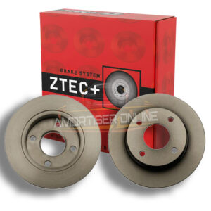 Δισκόπλακα ztec+ bd2752 για ford fiesta 1. 3-1. 8 96-03 - amortiseronline -