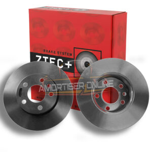 Δισκόπλακα ztec+ bd2810 για vw transporter iv 2. 0 90-03 f - amortiseronline -