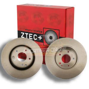 Δισκόπλακα ztec+ bd2812 για mercedes e series e 200 k (w210) 97-02 f - amortiseronline -