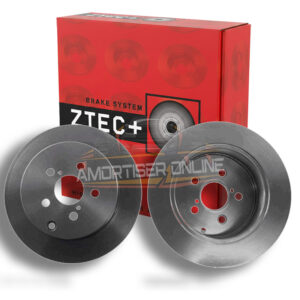 Δισκόπλακα ZTEC+ BD4417 για TOYOTA Avensis 2.0 D-4D (T25) 04/03- R